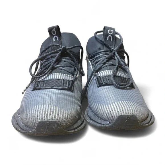 On Cloud Cloudnova Void Eclipse Women's 7.5 Black Gray Running Sneakers Shoes - Picture 3 of 10